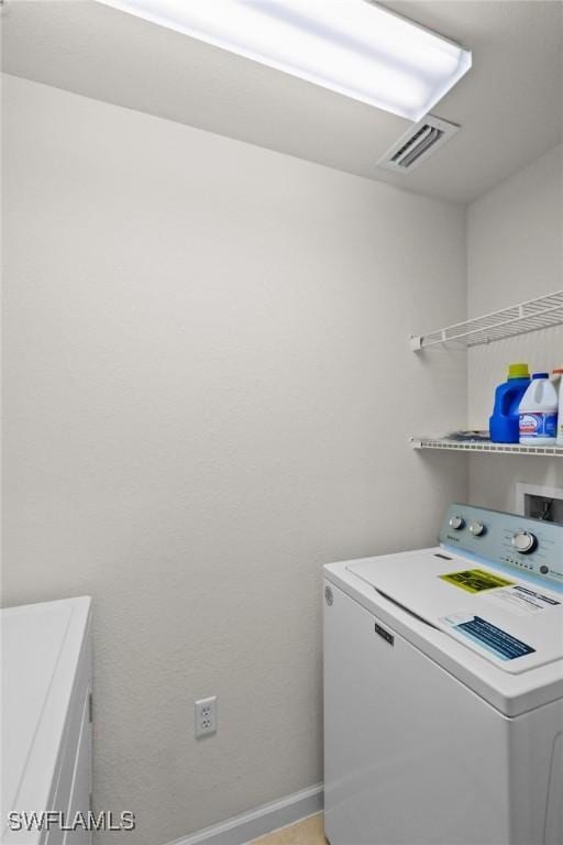 laundry room featuring washer / clothes dryer