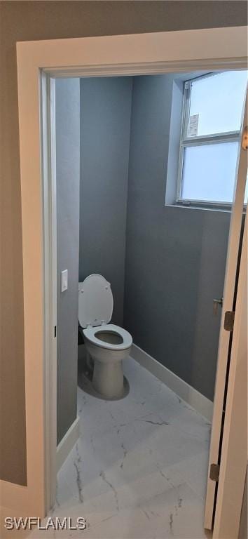 bathroom with toilet