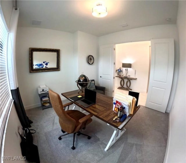 12830 Hawkins Dr, Estero, FL 33928 - office area with carpet and baseboards