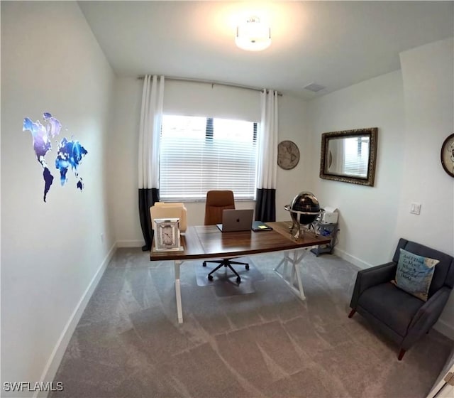 12830 Hawkins Dr, Estero, FL 33928 - office with carpet and baseboards