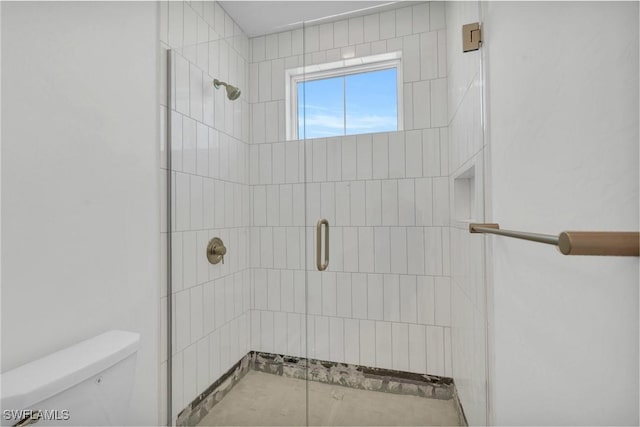 3190 Shell Mound Blvd, Fort Myers Beach, FL 33931 - full bathroom with toilet and a shower stall