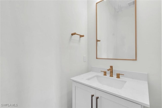 3190 Shell Mound Blvd, Fort Myers Beach, FL 33931 - bathroom with visible vents and vanity