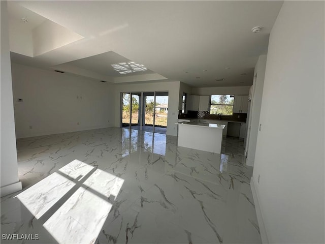 view of unfurnished living room