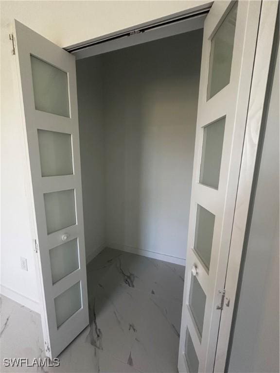 view of closet