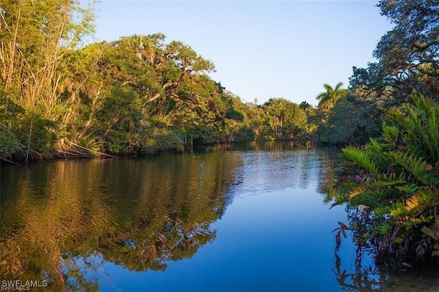 property view of water