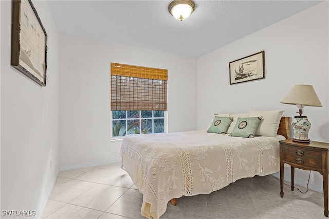 view of tiled bedroom