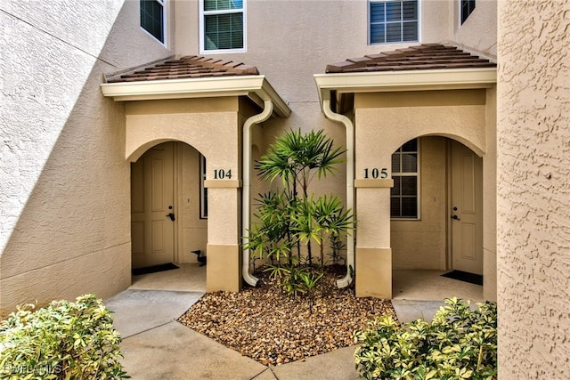 view of property entrance