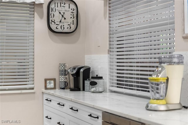 interior details with tasteful backsplash