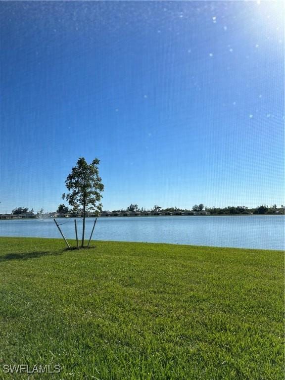 view of water feature