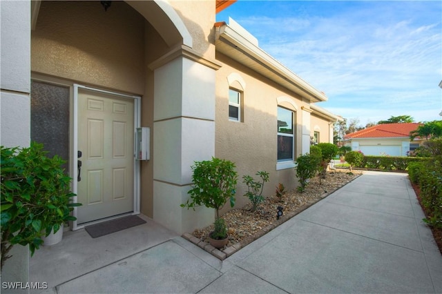 view of property entrance