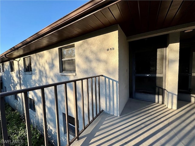 view of entrance to property