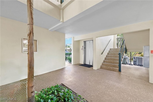 foyer with a healthy amount of sunlight