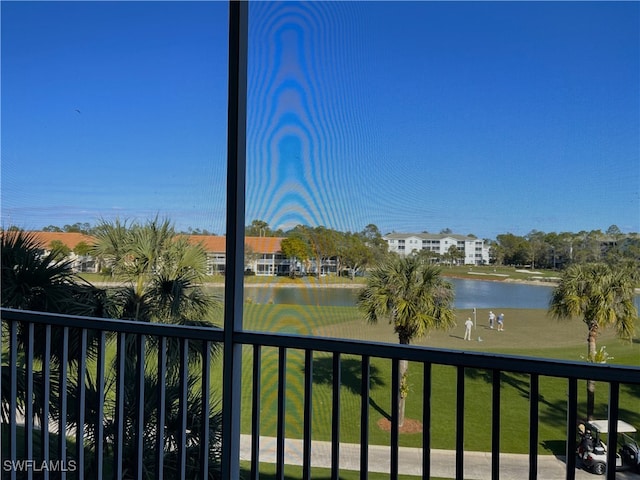 property view of water