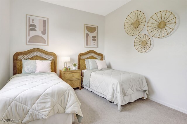 bedroom featuring carpet floors