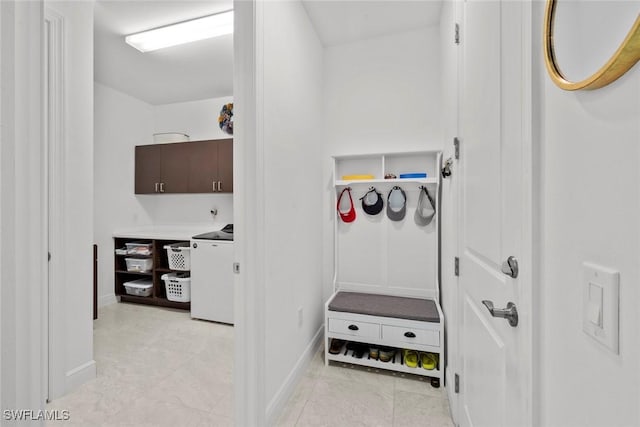 view of mudroom