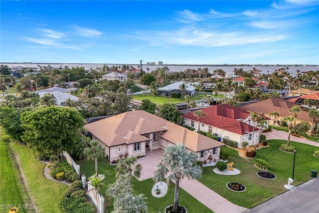 birds eye view of property featuring a residential view