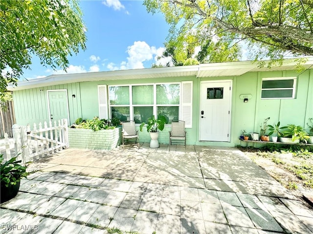 view of rear view of house