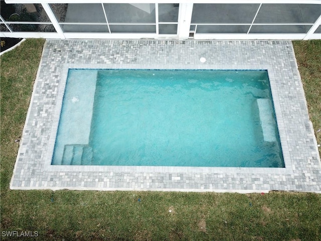 view of pool