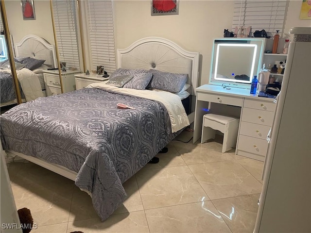 4207 Cindy Ave, Naples, FL 34112 - bedroom with light tile patterned flooring