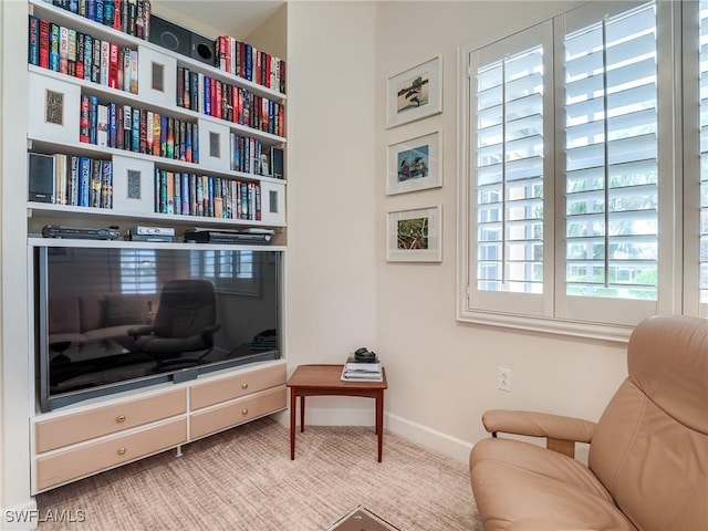 23790 Merano Ct Unit 202, Estero, FL 34134 - sitting room featuring carpet floors and baseboards