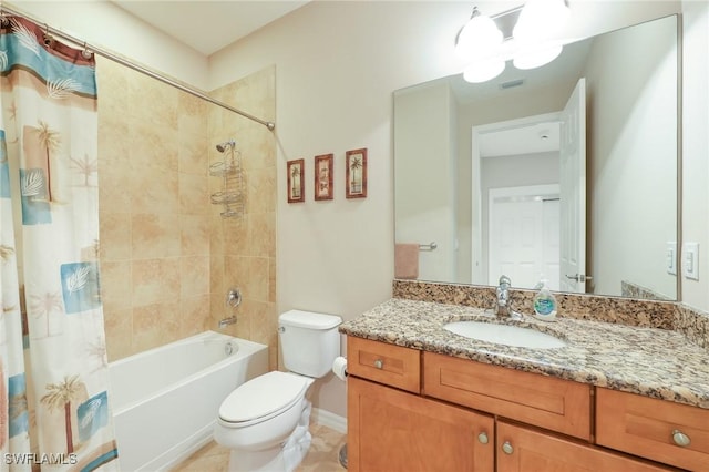 9067 Capistrano St N Unit 4502, Naples, FL 34113 - full bathroom featuring vanity, shower / bath combo, and toilet