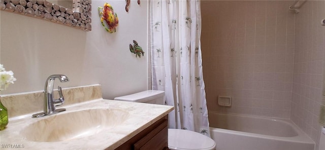 2056 Pine Isle Ln Unit 2056, Naples, FL 34112 - bathroom featuring toilet, vanity, and shower / tub combo