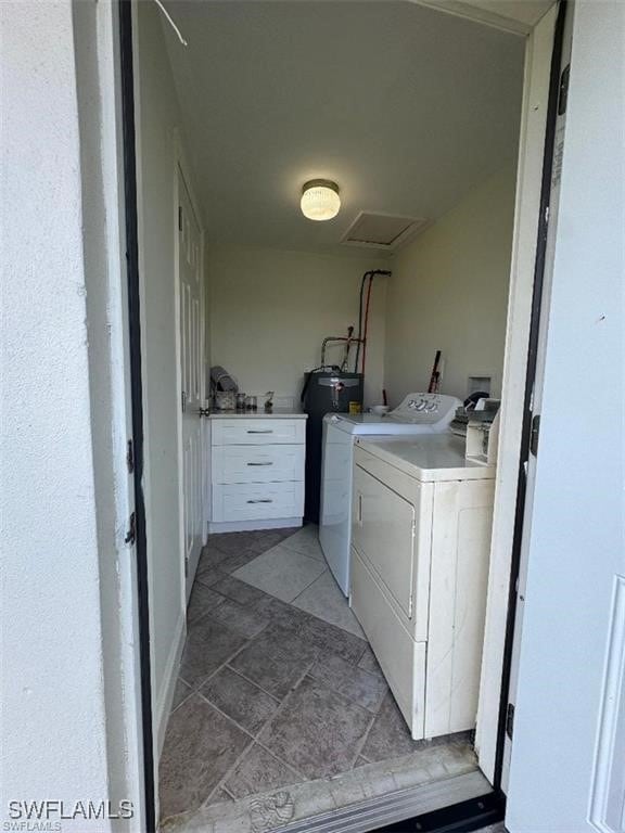 laundry room featuring washer and clothes dryer