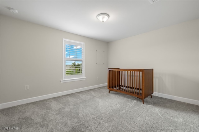 unfurnished bedroom featuring carpet