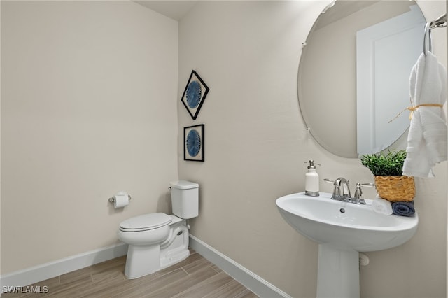 bathroom with toilet