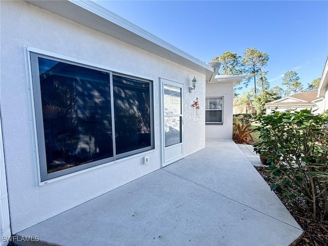 exterior space featuring a patio