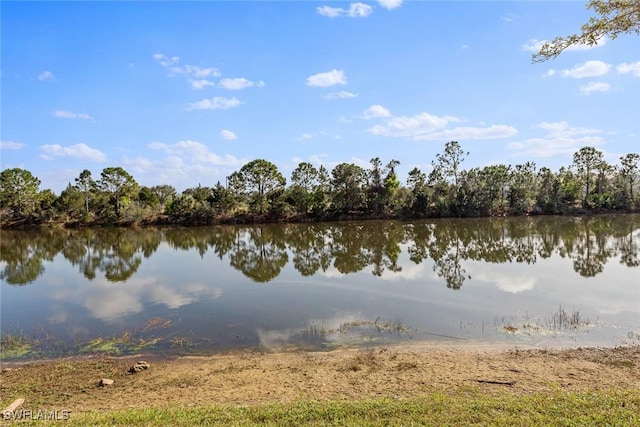 property view of water