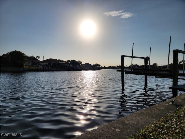 property view of water