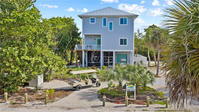 view of rear view of property