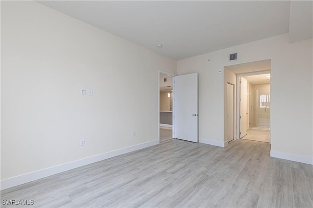 26610 Rosewood Pointe Dr Unit 308, Bonita Springs, FL 34135 - spare room with light hardwood / wood-style floors