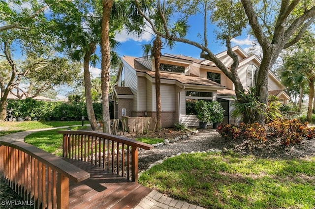 6600 Tannin Ln Unit C, Naples, FL 34109 - view of front of house