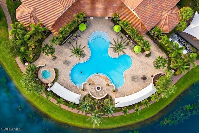 aerial view