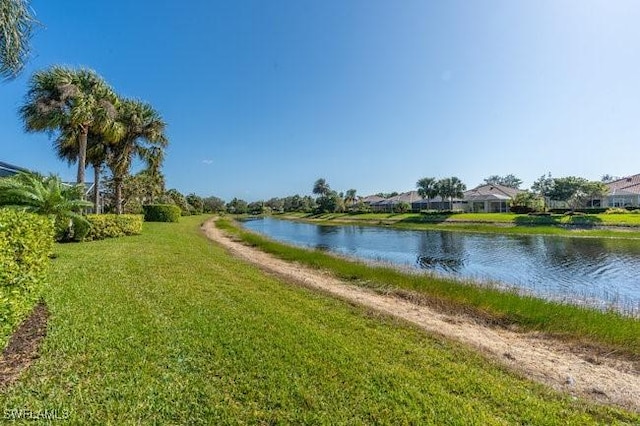 property view of water