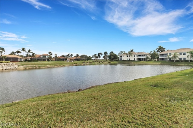 property view of water