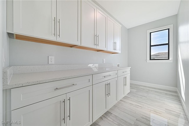 washroom featuring light hardwood / wood-style floors