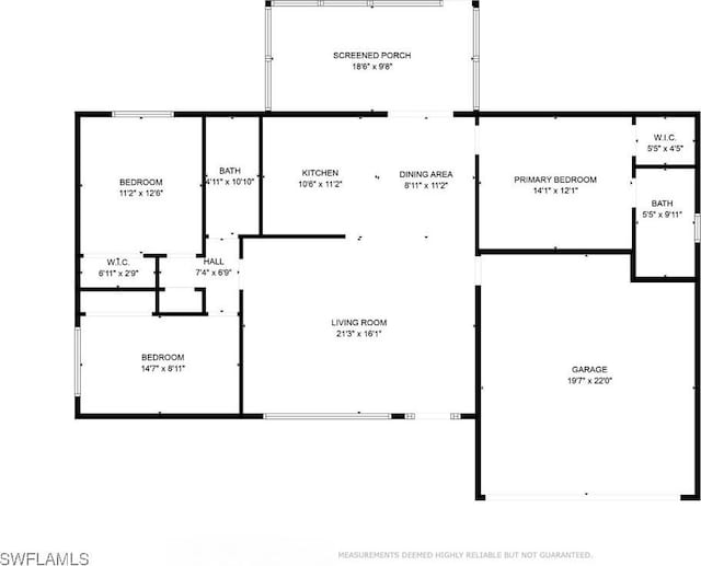 21 NE 19th Ter, Cape Coral, FL 33909 - plan