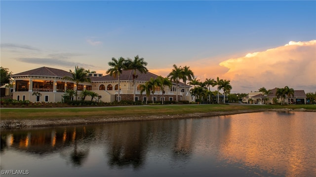 property view of water