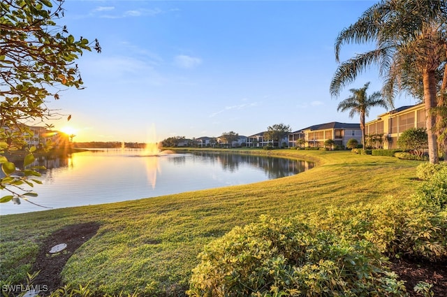 property view of water