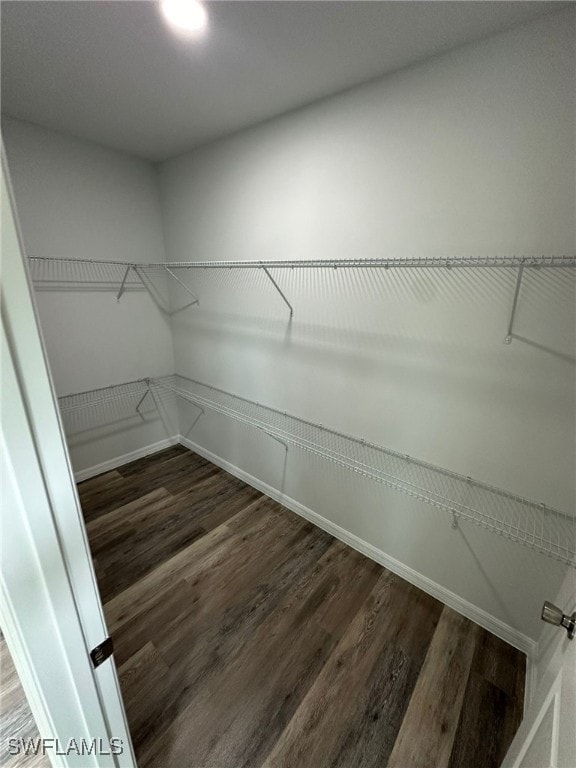 942 Sunrise Blvd, Lehigh Acres, FL 33974 - spacious closet featuring dark wood finished floors