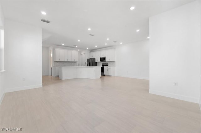 view of unfurnished living room