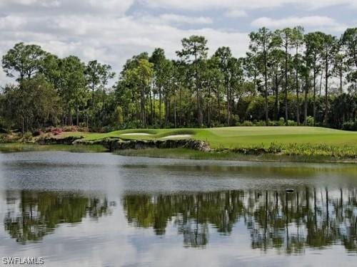 property view of water