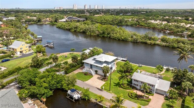 3968 Aloha Ln, Bonita Springs, FL 34134 - aerial view of a nearby body of water