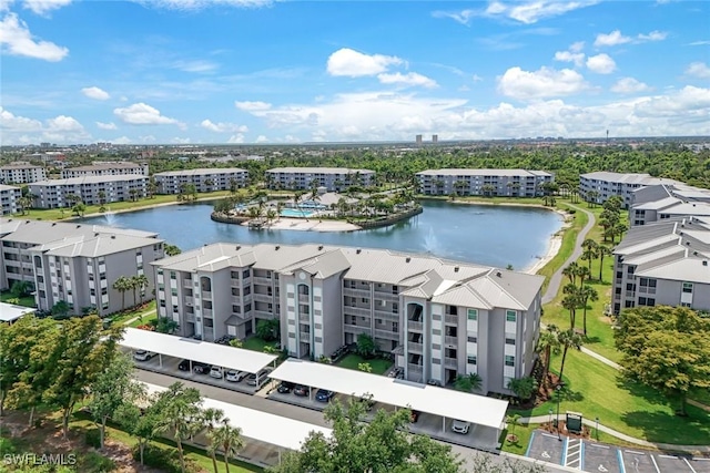 16635 Lake Circle Dr Unit 614, Fort Myers, FL 33908 - bird's eye view of a large body of water and apartment complex / building
