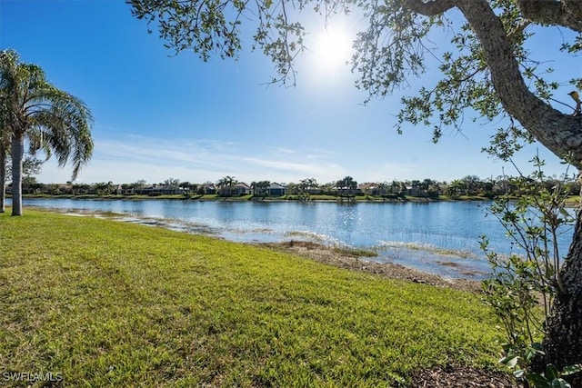 property view of water