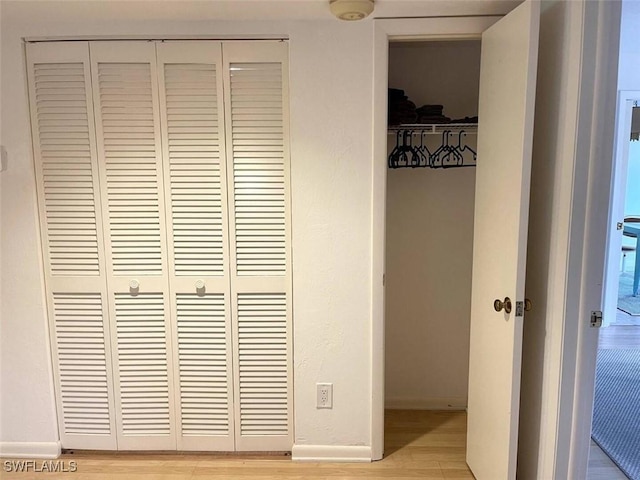 view of closet