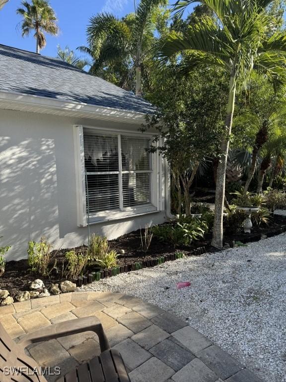 view of home's exterior featuring a patio